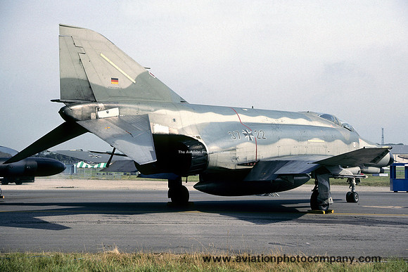 German Air Force JG71 McDonnell F-4F Phantom 37+22 (1991)
