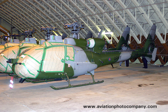 Army Air Corps Westland Gazelle AH.1 XZ298 at RAF Shawbury (2006)