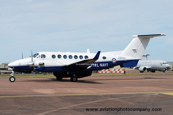Royal Navy 750 Squadron Beech Avenger T.1 ZZ503 at RIAT Fairford (2017)
