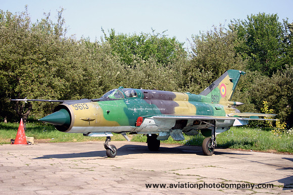 Romanian Air Force BA 95 Mikoyan MiG-21MF Lancer A 9613 (2006)