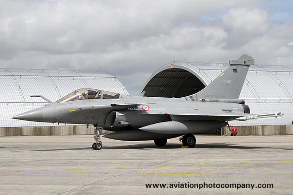 French Air Force EC3/30 Dassault Rafale C 146/30-GY at Landivisiau (2017)