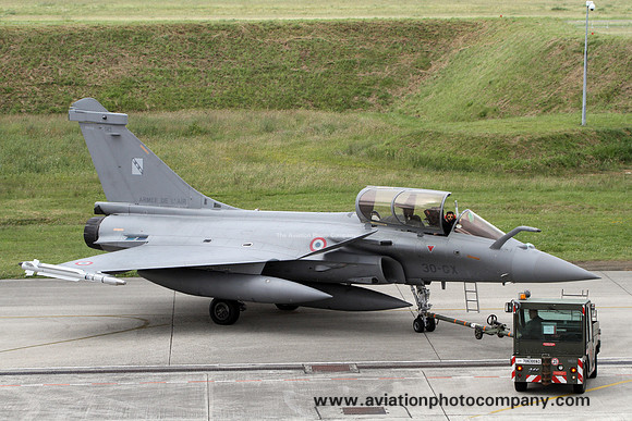 French Air Force EC3/30 Dassault Rafale C 145/30-GX at Landivisiau (2017)