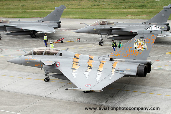 French Air Force Dassault Rafale B 324/30-HW at Landivisiau (2017)