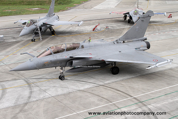French Air Force EC1/30 Dassault Rafale B 306/30-IB at Landivisiau (2017)