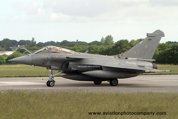 French Navy 12F Dassault Rafale M 8 at Landivisiau (2017)