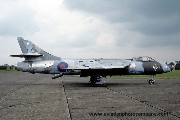 RAF Wittering BDRF Hawker Hunter F.6 8506M (1990)