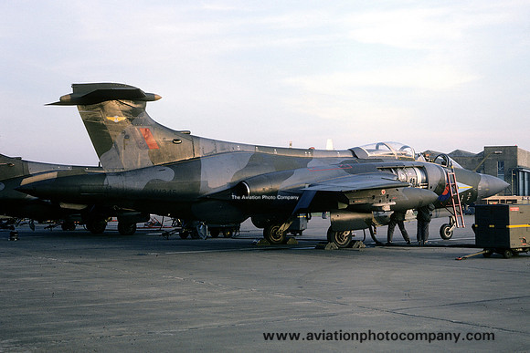 RAF 208 Squadron Blackburn Buccaneer S.2 XV345 (1979)