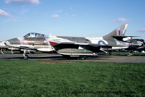 RAF Hawker Hunter FGA.9 XK149 at Bruntingthorpe (1999)