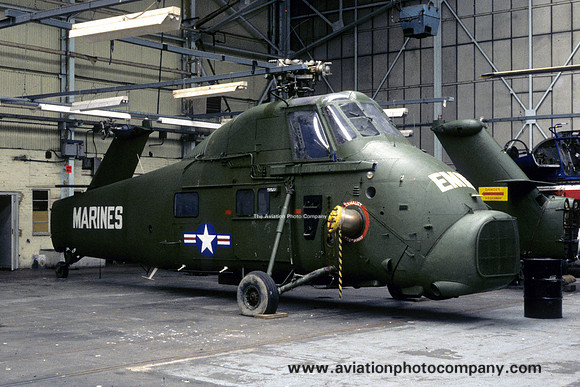 Westland Wessex 60 G-AZBY painted for use in the movie Full Metal Jacket (1986)