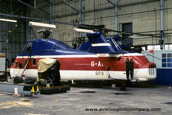 Bristow Helicopters Westland Wessex 60 G-AVNE (1986)