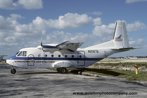 Piedmont Commuter System CASA C.212-200 Aviocar N216TA (1985)
