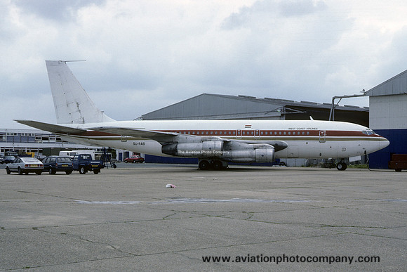 West Coast Airlines Boeing 707-138B SU-FAB (1986)