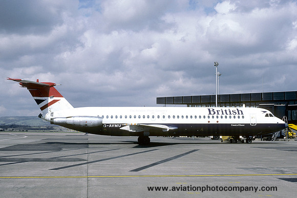 British Airways BAC One Eleven 510ED G-AVMU (1986)
