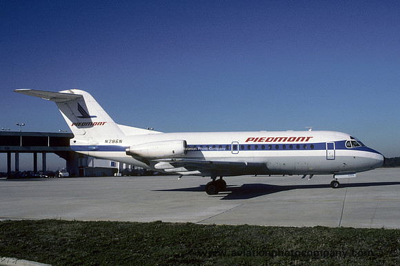 Piedmont Airlines Fokker F-28-1000 Fellowship N286N (1986)