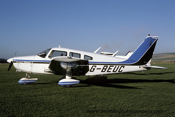 Piper PA-28-161 Cherokee Warrior II G-BEUC at Shoreham (1986)