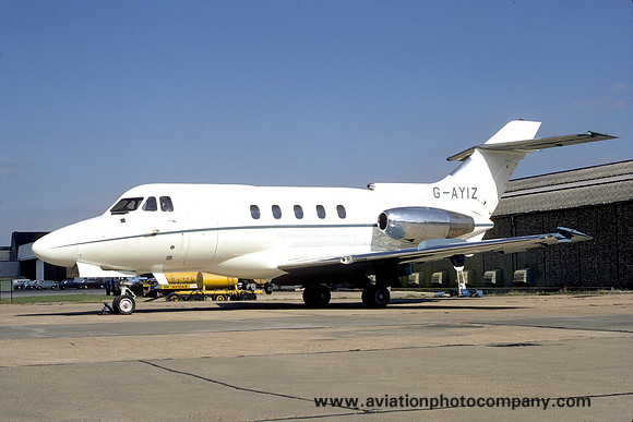 Hawker Siddeley HS.125-403B G-AYIZ (1970)