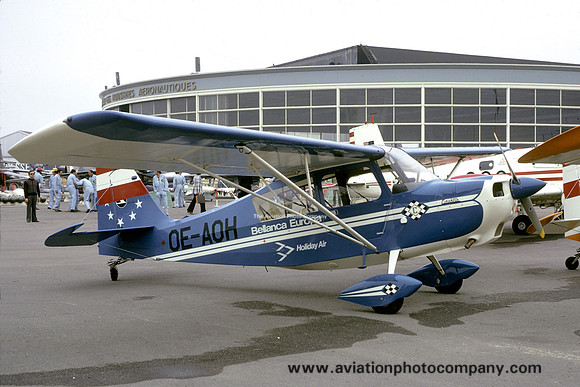 Holiday Air Bellanca 7GCBC Citabria 150S at Paris Le Bourget (1975)