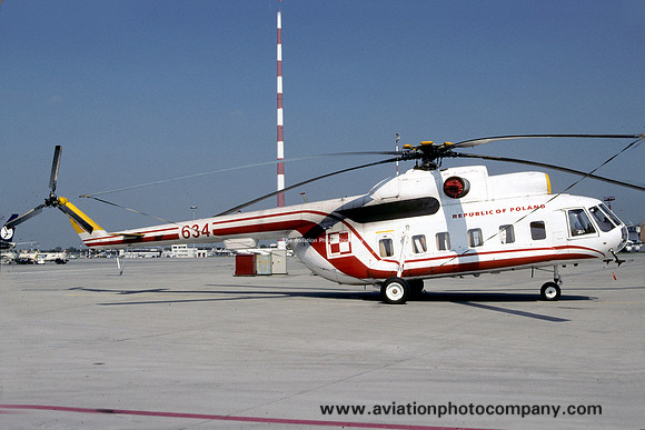Polish Air Force 36 SPLT Mil Mi-8T 634 (2009)