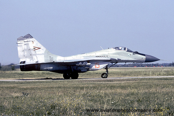 Hungarian Air Force Mikoyan MiG-29 Fulcrum 15 (2003)