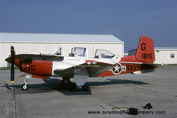 US Navy TAW-4 Beech T-34C Mentor 161815/G-715 (1998)