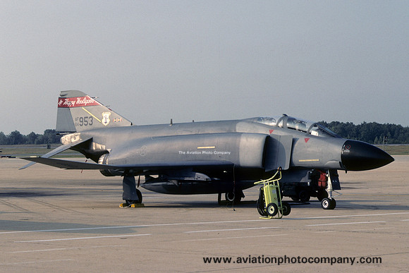 USAF North Dakota ANG 178 FIS McDonnell F-4D Phantom 64-0953 (1989)
