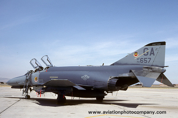 USAF 35 TFW 21 TFS McDonnell F-4E Phantom 74-0657/GA (1990)