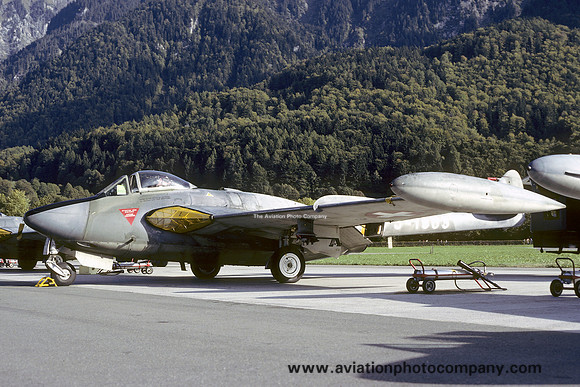 Swiss Air Force De Havilland Venom FB.50 J-1503 (1983)
