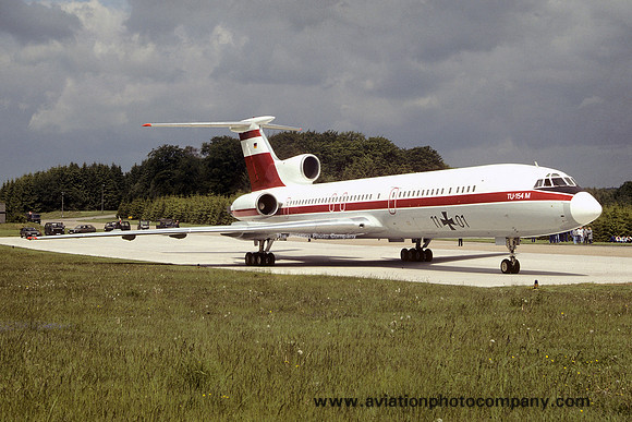 German Air Force FBSS Tupolev Tu-154M 11+01 (1991)