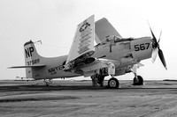 US Navy VA-215 Douglas A-1H Skyraider 137589/NP-567