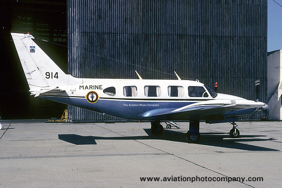 French Navy Piper PA-31-310 Navajo 914 (1991)