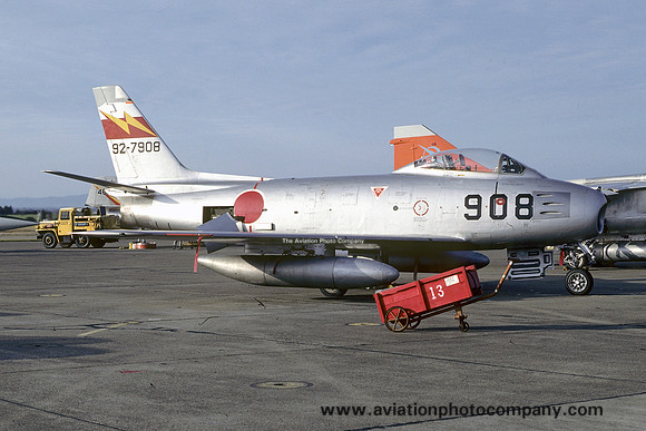 JASDF 6 Hikotai North American F-86F Sabre 92-7908 (1977)