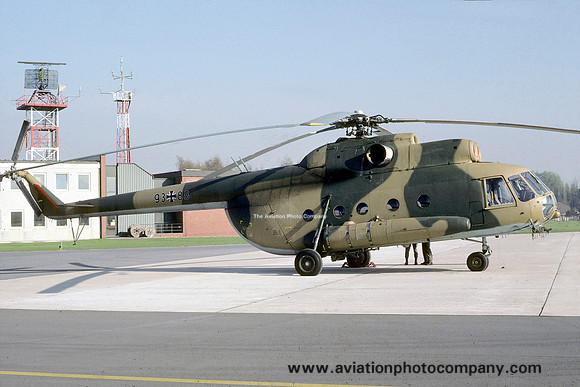 German Air Force HFS80 Mil Mi-8T 93+88 (1991)