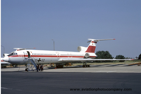German Air Force LTG65 Tupolev Tu-154M 11+02 (1991)