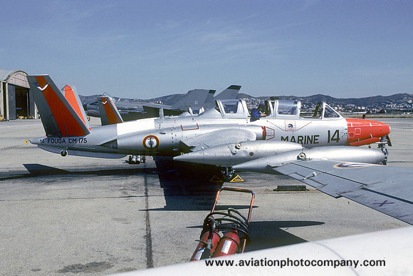 French Navy 59S Fouga CM.175 Zephyr 14 (1991)