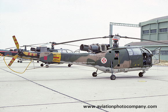 Portuguese Air Force Sud Alouette III 9359 (1986)