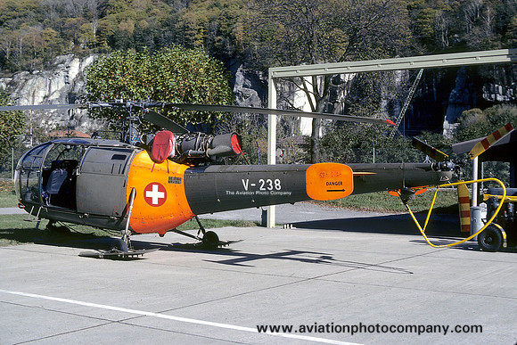 Swiss Air Force Sud Alouette III V-238 (1984)
