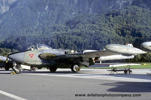 Swiss Air Force De Havilland Venom FB.54 J-1797 (1983)