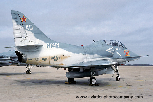 US Navy VF-45 Douglas TA-4J Skyhawk 155110/AD-02 (1989)