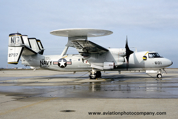US Navy VAW-112 Grumman E-2C Hawkeye 162797/NG-601 (1989)