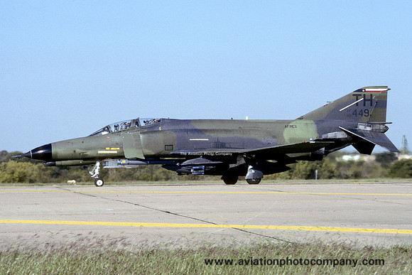 USAF AFRes 457 TFS McDonnell F-4E Phantom 68-0449/TH (1988)