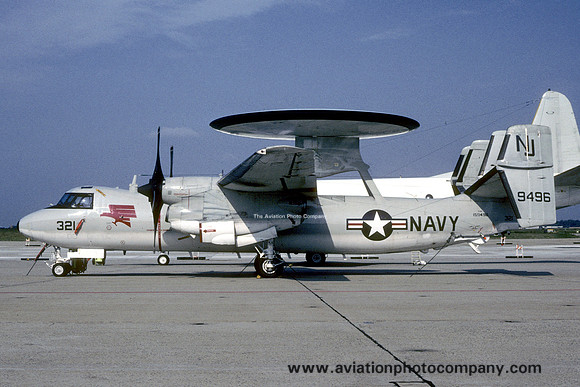 US Navy Grumman E-2C Hawkeye 159496/NJ-321 (1987)
