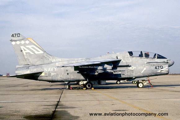 US Navy VA-174 LTV TA-7C Corsair 156789/AD-470 (1988)