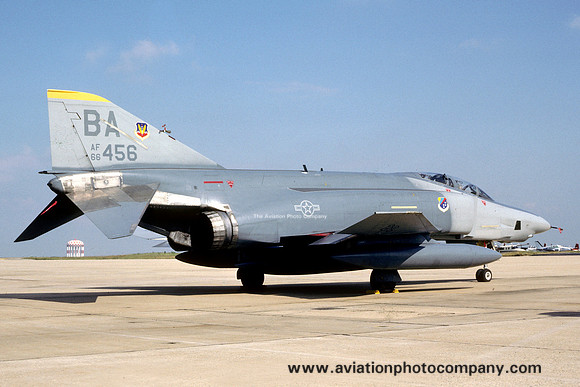 USAF 67 TRW 62 TRS McDonnell RF-4C Phantom 66-0456/BA (1988)
