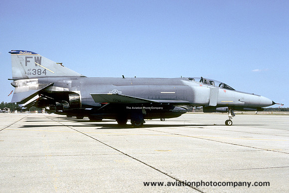 USAF Indiana ANG 163 TFS McDonnell F-4E Phantom 68-0384/FW (1989)