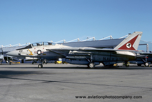 US Navy VF-14 Grumman F-14A Tomcat 162691/AC-101 (1989)