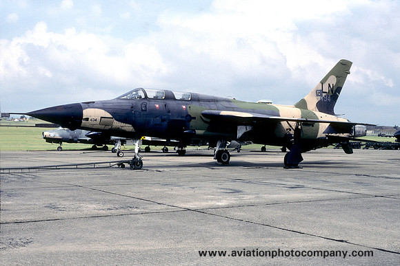 USAF BDRF Lakenheath Republic F-105G Thunderchief 62-4434/LN (1989)
