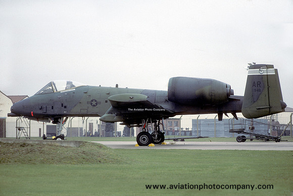 USAF 10 TFW 509 TFS Fairchild A-10A Thunderbolt 81-0948/AR (1989)