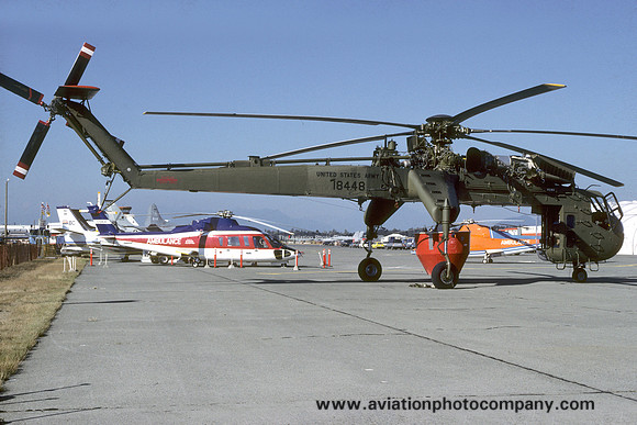 US Army Sikorsky CH-54A Tarhe 68-18448 (1987)