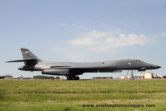 USAF 28 BW 34 BS Rockwell B-1B Lancer 85-0083/EL at RAF Fairford (2017)
