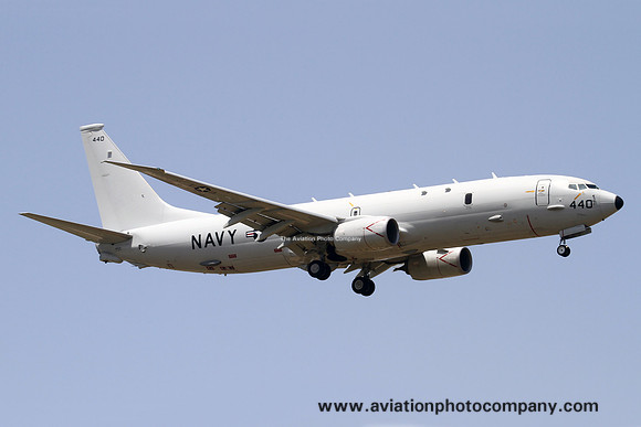 US Navy Boeing P-8A Poseidon 168440 at Landivisiau (2017)